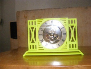esqueleto reloj 2 decoración 3d print model - Mito3D