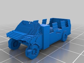 3d-slash Krankenwagen andere 3d print model - Mito3D