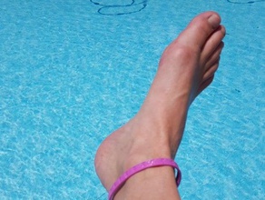 flexível relâmpago pulseiras de tornozelo banda pulseira filamentos flexíveis jóias ninjaflex 3d print model - Mito3D