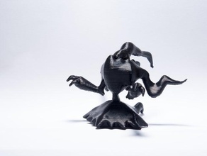 darkrai le creature pokemon figure 3d print model - Mito3D