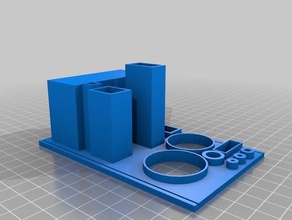 outil-organisateur de couvercle rocher la boîte 3d l'imprimante accessoires 3d print model - Mito3D