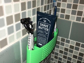 shower caddy bathroom 3d print model - Mito3D