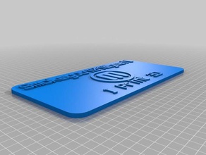 tagz signos logotipos personalizado 3d print model - Mito3D