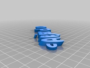 alejandro organización personalizado 3d print model - Mito3D
