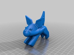 a fox 3d impressão 3d print model - Mito3D