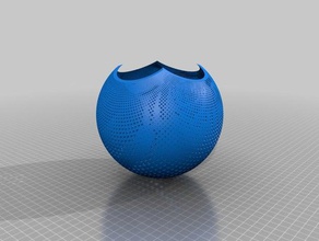 Rosen stereographische Bild-Projektor math Kunst angepasst 3d print model - Mito3D