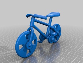 bisiklet 3d baskı 3d print model - Mito3D