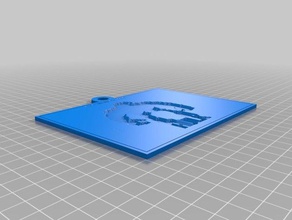 il mio personalizzato lithopanehulk 2d arte 3d print model - Mito3D