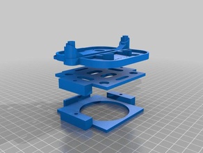 s110 3dr iris+ bricolage 3d print model - Mito3D