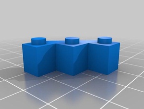 lego block 3d stampa 3d print model - Mito3D