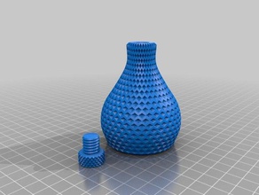 garrafa de água 3d impressão 3d print model - Mito3D
