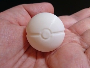 petite pokeball accessoires de jeu pokemon pokemongo 3d print model - Mito3D