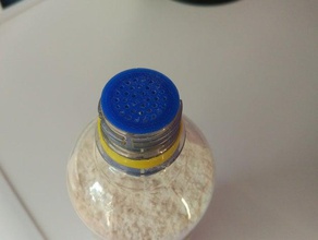 la especia de tapa botella pet cocina comedor 3d print model - Mito3D