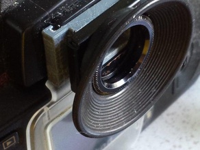 adaptateur oeilleton contax sur nikon d70 camera 3d print model - Mito3D