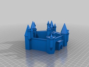 il mio personalizzato fortezza medievale generatore gli edifici strutture 3d print model - Mito3D