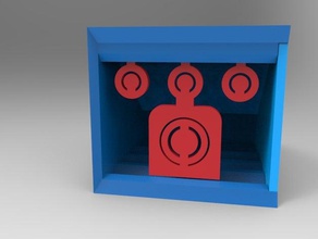 air soft bb trap mechanical toys gun pellet target shooting 3d print model - Mito3D