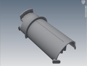 ultimaker 2+ 76mm support de bobine formfutura 3d l'imprimante pièces 3d print model - Mito3D