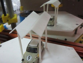 ambiguous roof math art car illusion 3d print model - Mito3D