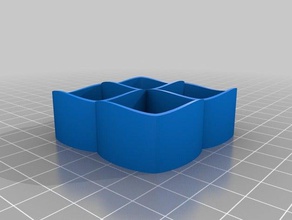 squylinder x4 thin interactive art customized 3d print model - Mito3D
