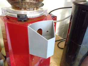 picadora de tolva reemplazo partes el café freecad paramétrico 3d print model - Mito3D