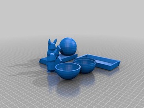 pokemon lampada di design 3d stampa 3d print model - Mito3D