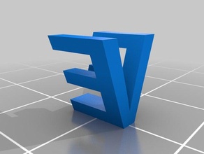 ve signs logos customized 3d print model - Mito3D