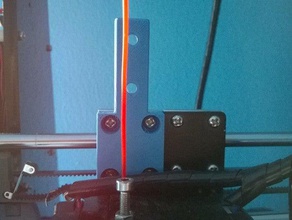 flexible filament tensor anet a8 3d printer accessories 3d print model - Mito3D