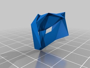 chouette low poly utilisation gratuite des coups d'oeil 3d l'impression 3d print model - Mito3D