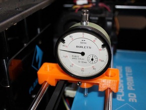 dial gauge holder ffcreator pro 3d printer accessories flashforge 3d print model - Mito3D