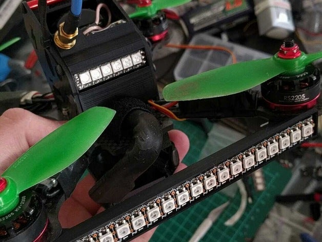 beerotor x200 led de la barra refuerzo rc los vehículos 3D print model - Mito3D