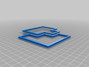 15 ft recta diagonal de cono plantillas juegos 3d print model - Mito3D