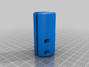 14 38 2in coupler 3d printer parts customized 3d print model - Mito3D