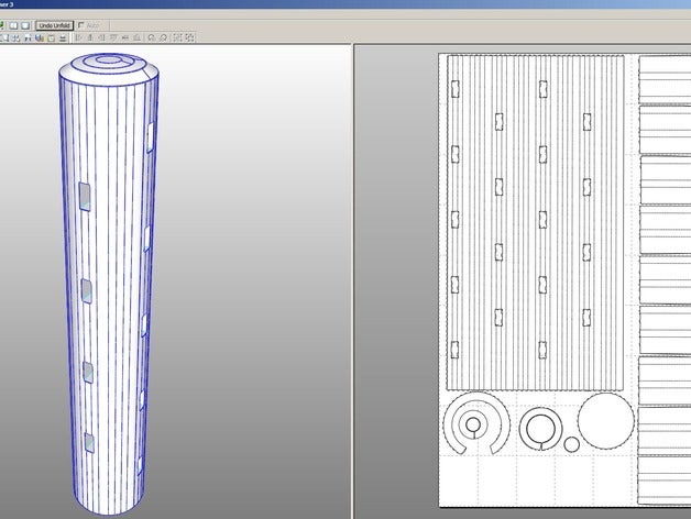 applicazione del mondo reale - concreto 2x4 recinzione pilastro post difesa fense vero syrus54 zombie 3D print model - Mito3D