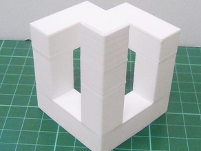 86duino ilusión de tipo 1 interactivo art escher 3d print model - Mito3D