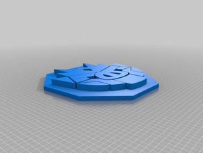 deceptihog logo i segni loghi 3d print model - Mito3D