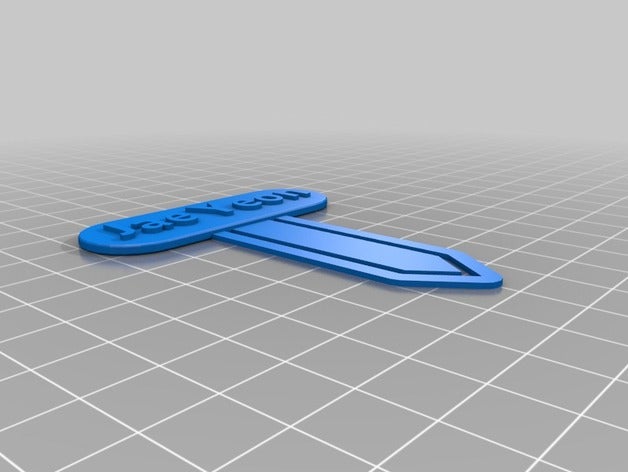 bookmark office customized 3D print model - Mito3D