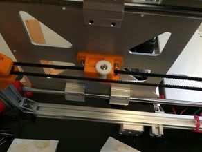 tensión ajustable carro max micras otros prusa i3 Impresora 3d de las piezas reprap 3d print model - Mito3D