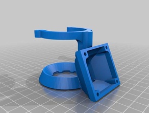 e3dv6 orion delta ventoinha de 40 mm a impressora partes 3d print model - Mito3D