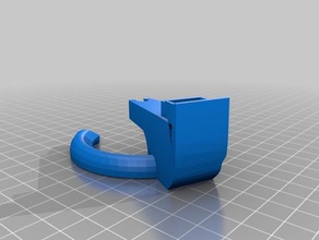 electron fan shroud choke cooler 3d printer parts 3d print model - Mito3D