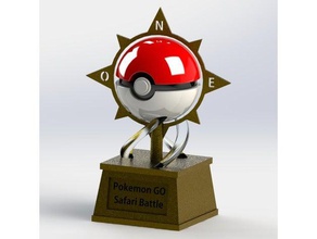pokemon go cup trophy games accessory decor decoration 3d print model - Mito3D