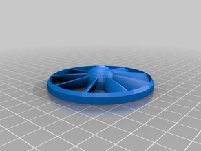 my customized improved parametric propeller rc vehicles 3d print model - Mito3D