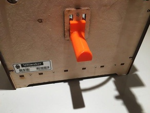 ultimaker original spool holder 3d printer accessories aidan leitch 3d print model - Mito3D