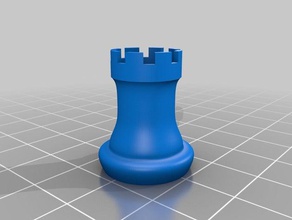 tower chess rook 3d print model - Mito3D