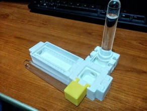formicarium unisex conexión del tubo de 16 mm sistema riego mascotas 3d print model - Mito3D