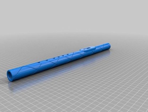 native american style flute remix music musical instrument playable whistle 3d print model - Mito3D