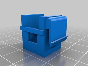 keystone inset lc-lc coupler computer 3d print model - Mito3D