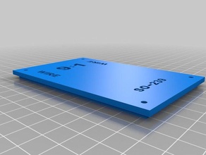 91 balun box lid 3d printing ham radio 3d print model - Mito3D