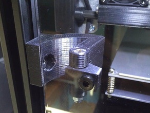 hidden hinge v-slot 3d printer parts 3d print model - Mito3D