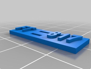 ft817 wire tag 3d printing ham radio 3d print model - Mito3D