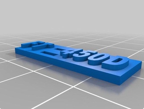 ft450d marca de alambre 3d la impresión ham radio 3d print model - Mito3D